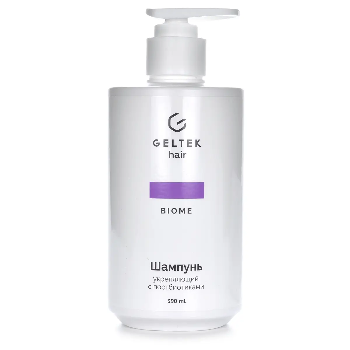 Шампунь укрепляющий с постбиотиками Geltek (Гельтек) - 390 мл