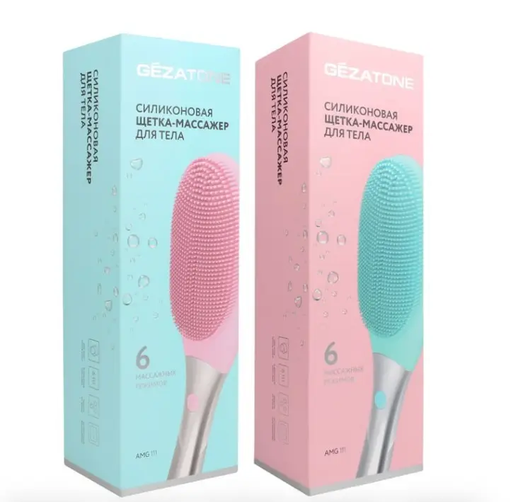 Массажная щетка для тела AMG111, Gezatone (Гезатон, Жезатон)
