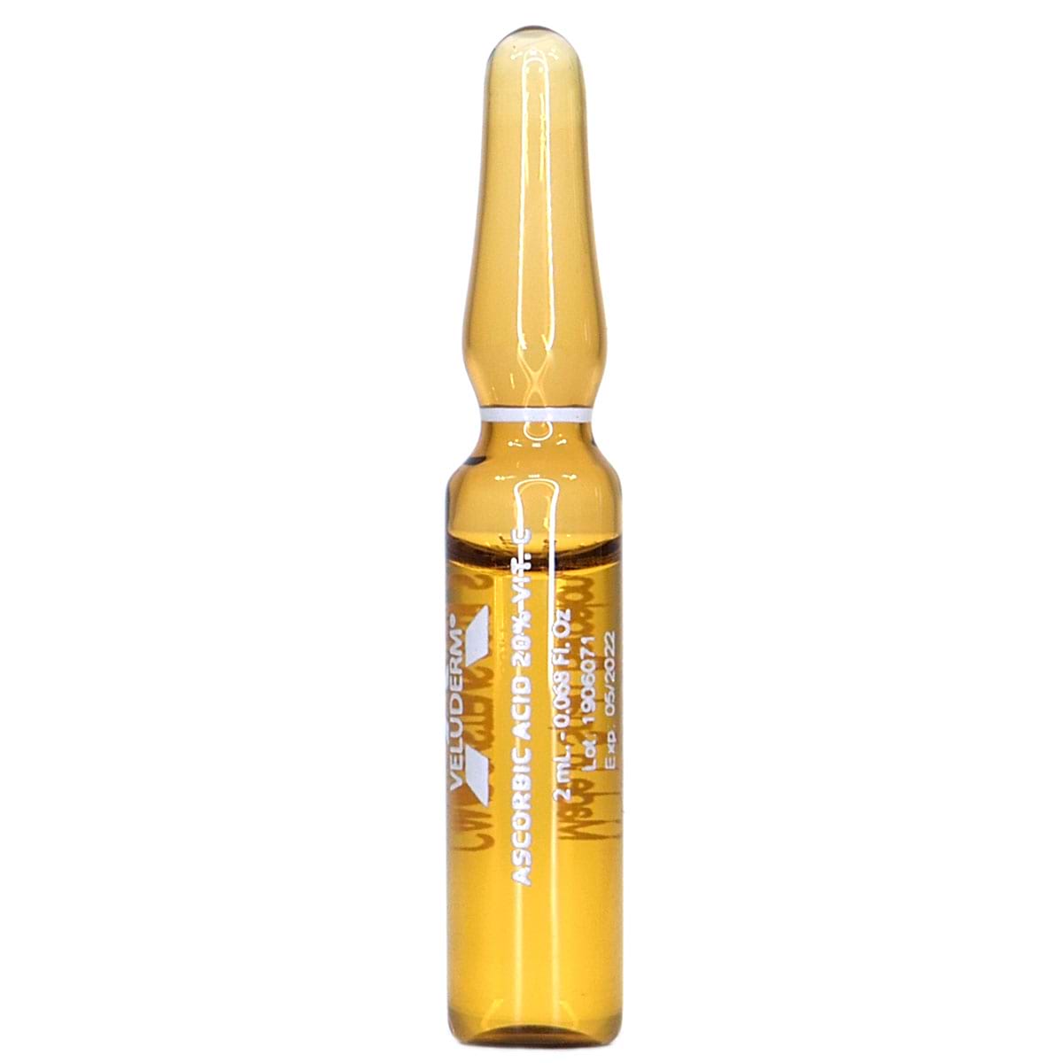 Veluderm (Велюдерм) Anti-Wrincle Ascorbic Acid 20%, Витамин С 20%, (антиэйдж, пигментация), 2 мл