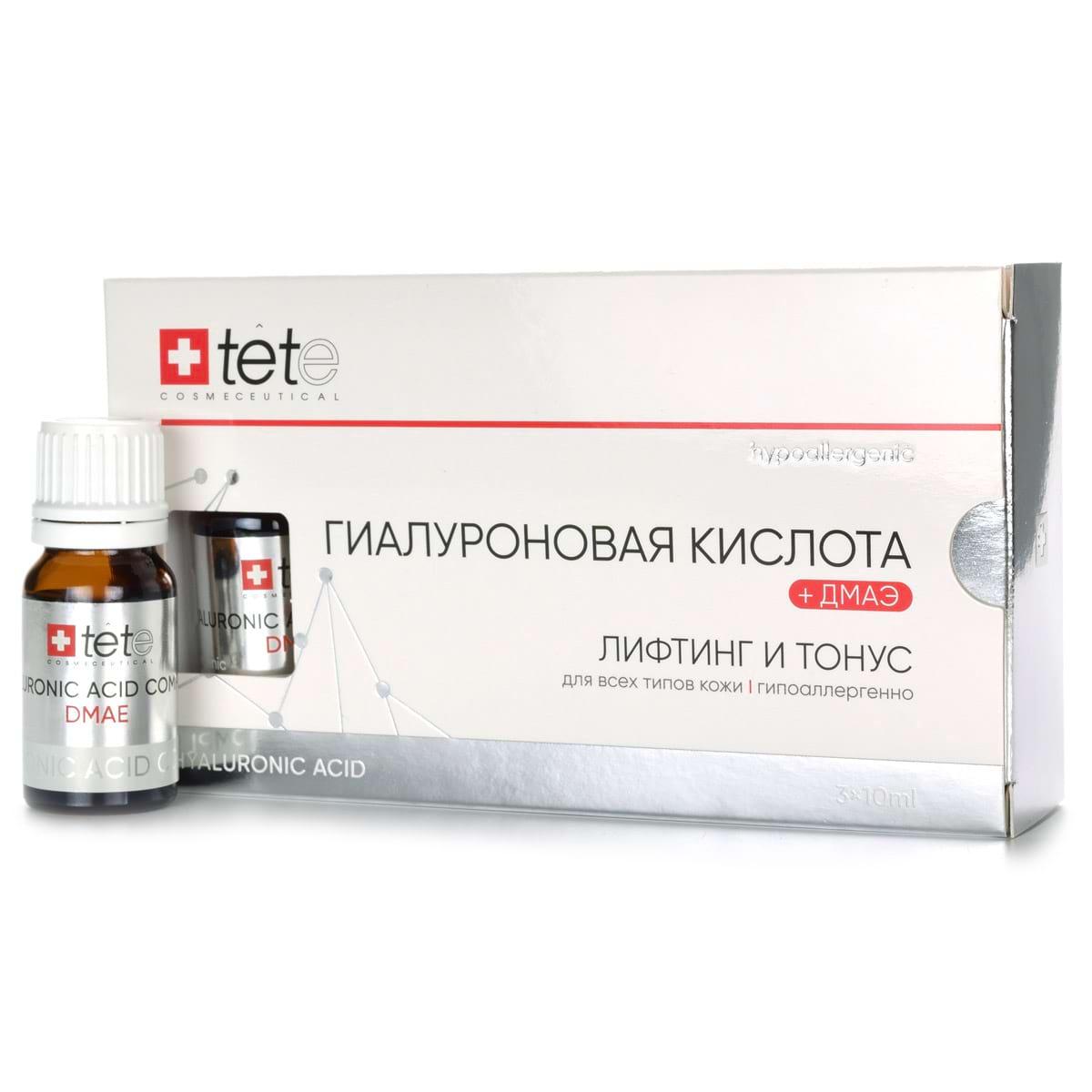 Гиалуроновая кислота + DMAE, 30 мл Tete