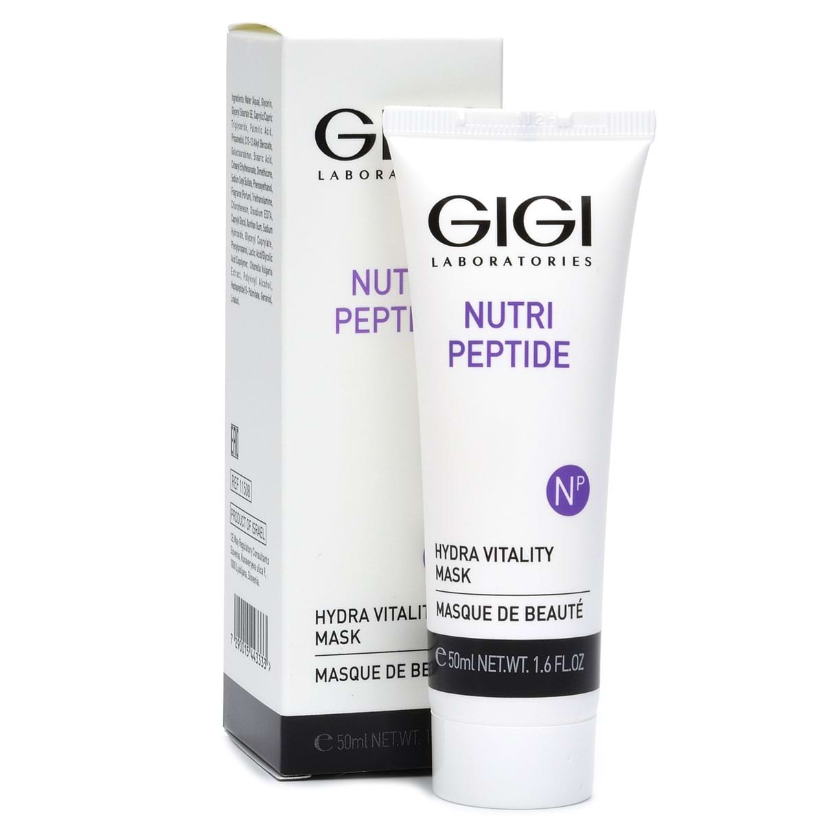 Пептидная увлажняющая маска / Hydra Vitality Mask, GiGi, Nutri-Peptide, 50 мл
