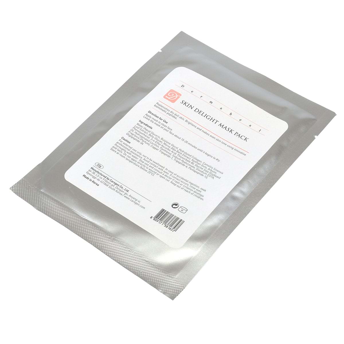 Маска для лица осветляющая меланорегулирующая / Skin Delight Mask Pack, Dermaheal (Дермахил), 22 гр