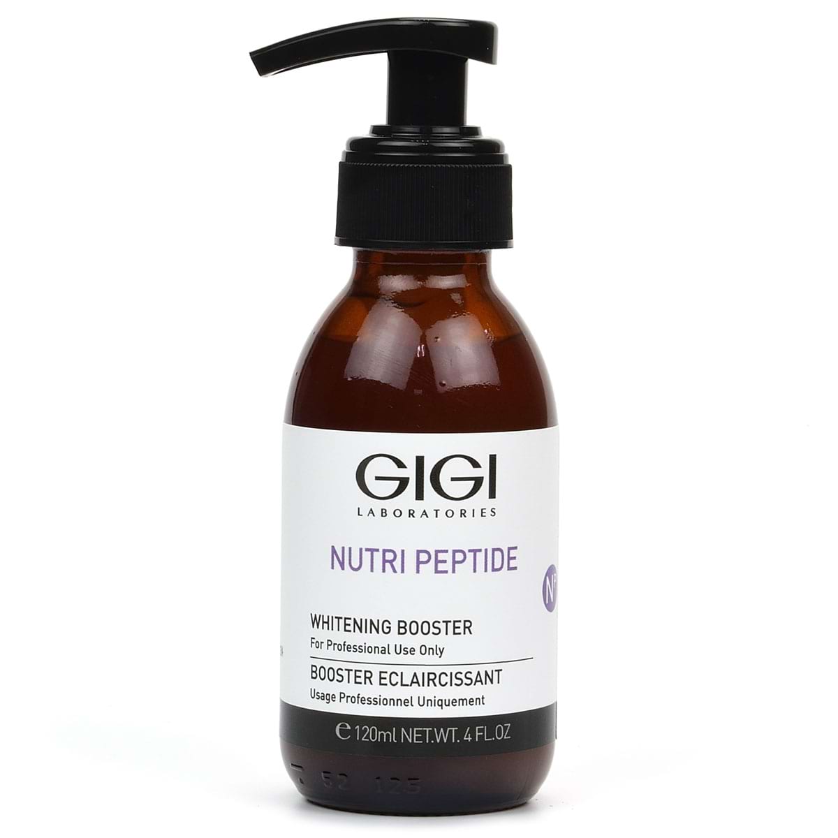 Концентрат-бустер для осветления и сияния кожи / Whitening Booster, Nutri-Peptide, GiGi (Джи Джи) – 120 мл