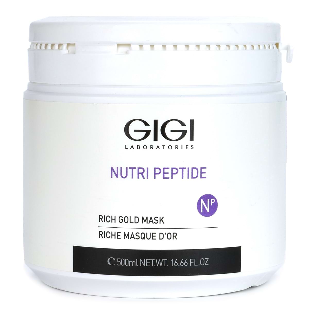 Пептидная золотая маска / Rich Gold Mask, Nutri-Peptide, GiGi (Джи Джи) – 500 мл