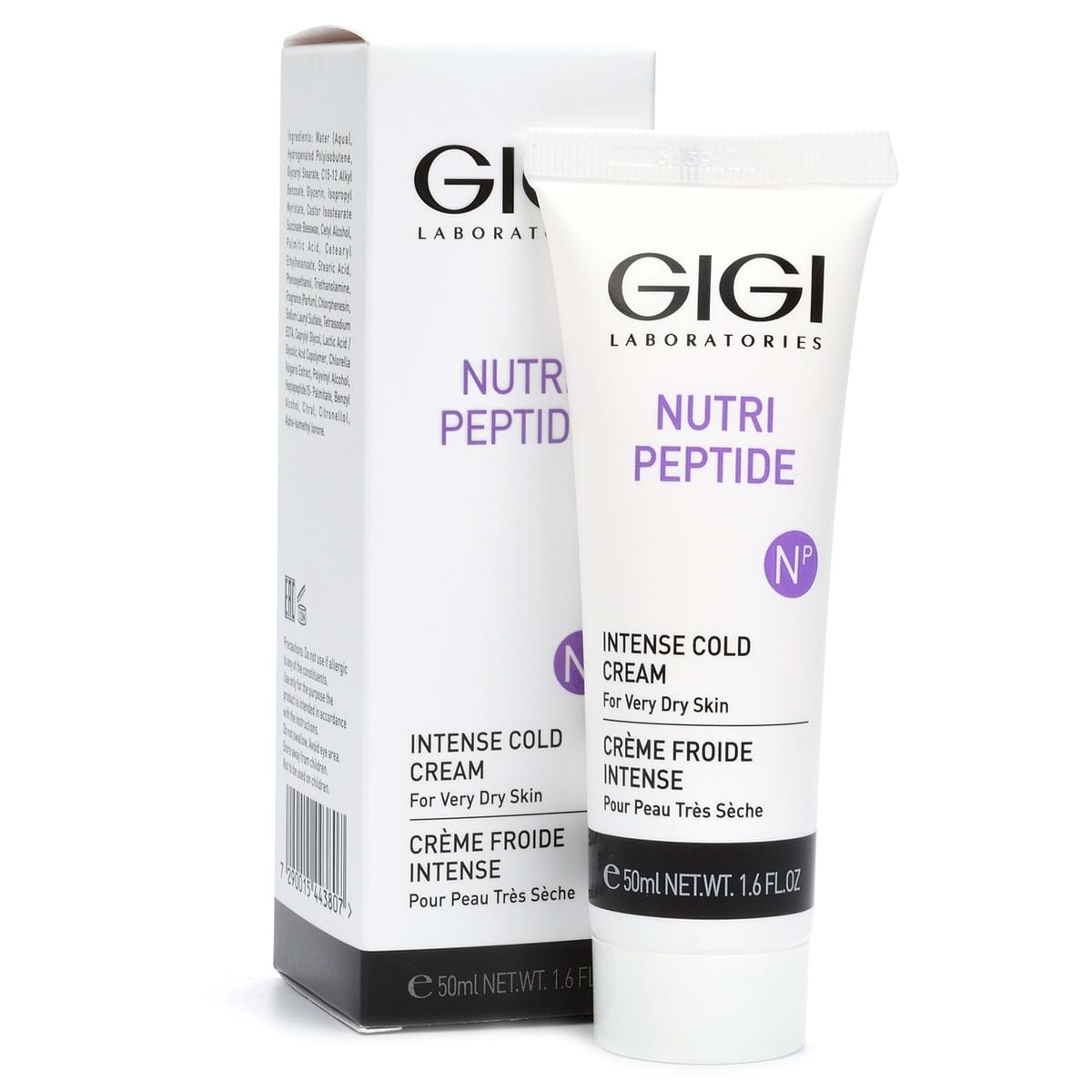 Крем пептидный интенсивный зимний / Intense Cold Cream, Nutri-Peptide, GiGi (Джи Джи) – 50 мл