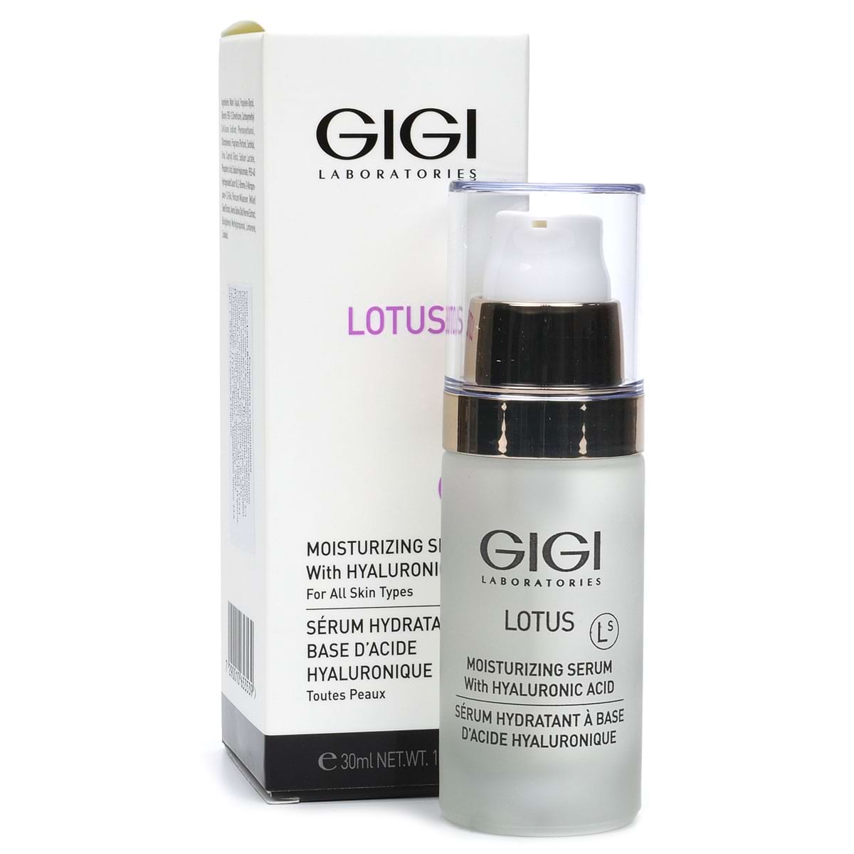 Сыворотка увлажняющая с гиалуроновой кислотой / Moisturizer Serum, Lotus Beauty, GiGi (Джи Джи) – 30 мл
