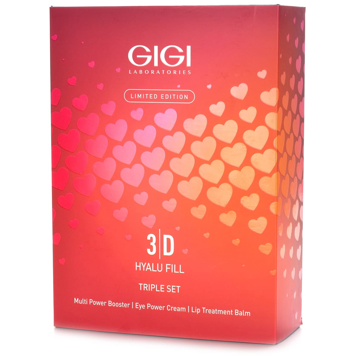 Набор (крем для век, лица и бальзам для губ) / 3D Set, Outserial, GiGi (Джи Джи) – 1 шт