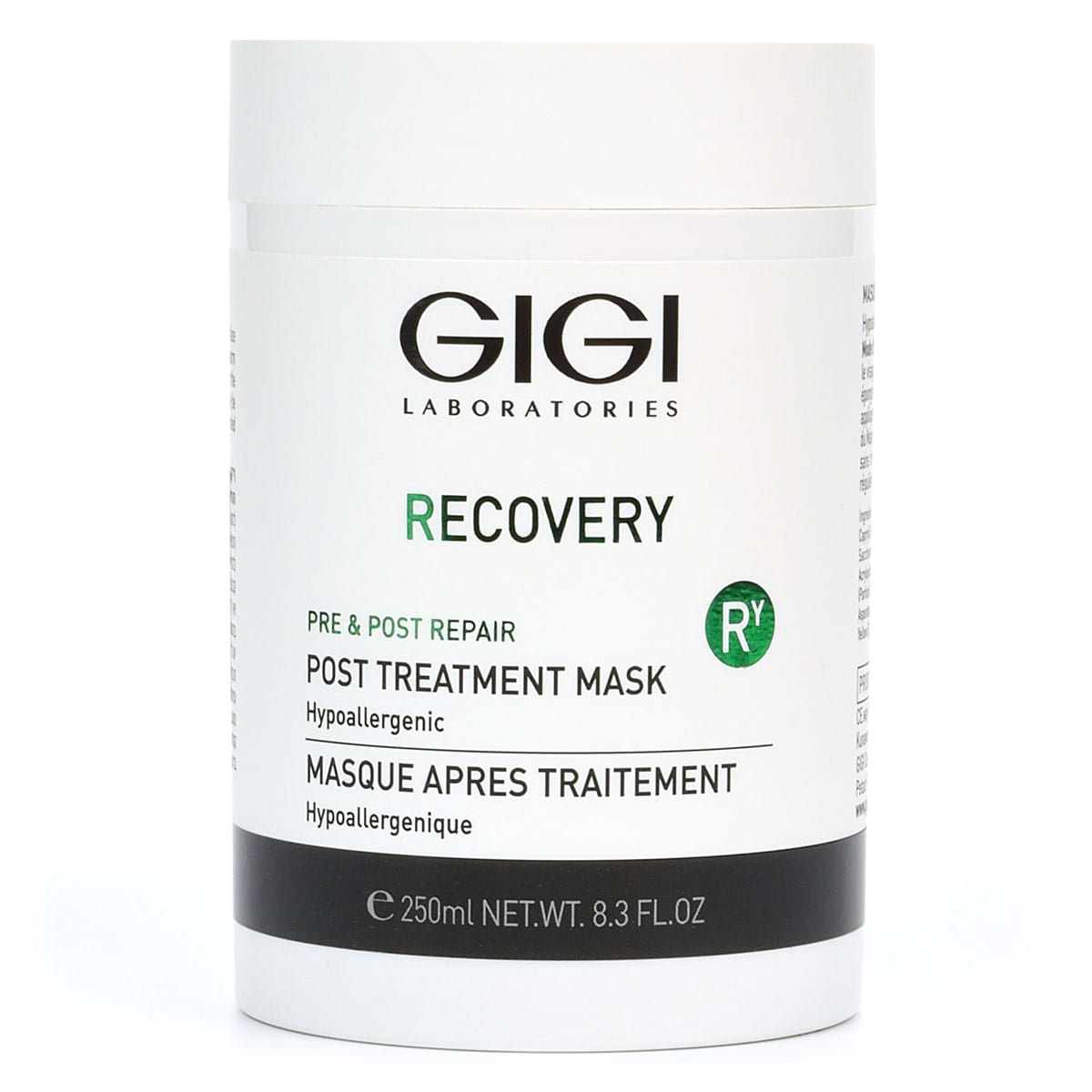 Регенерирующая маска / Post Treatment Mask, Recovery, GiGi (Джи Джи) – 250 мл