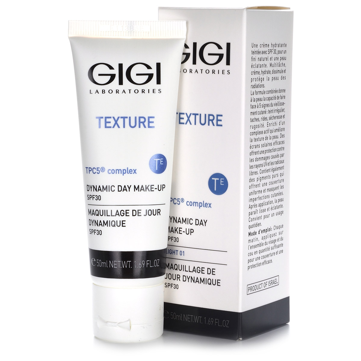 Динамический дневной тональный крем 30 СПФ / DDM Dynamic Day Make-Up 30 SPF, Texture, GiGi (Джи Джи) – 50 мл