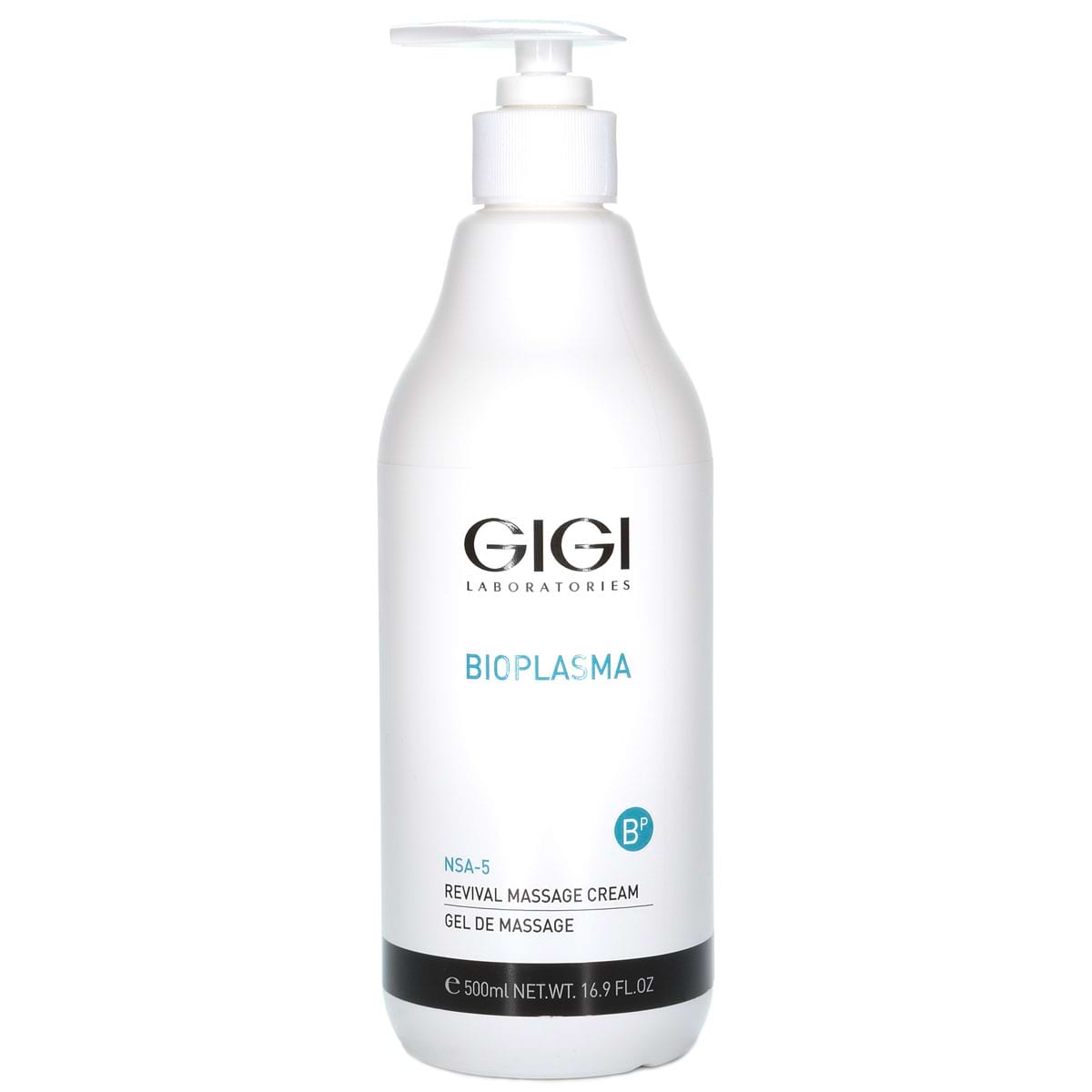 Омолаживающий массажный крем / Revival Massage Cream, Bioplasma, GiGi (Джи Джи) – 500 мл
