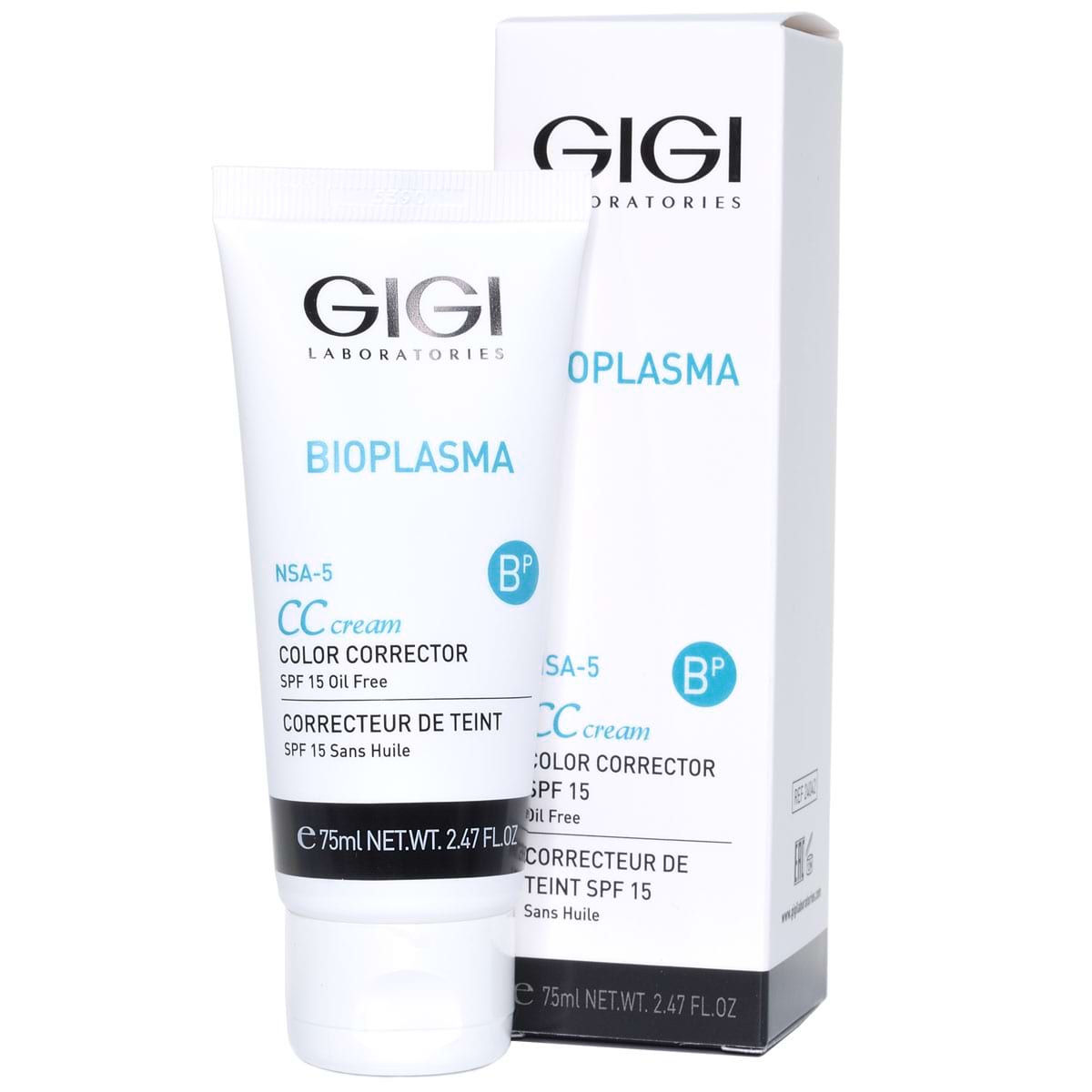 Крем для коррекции цвета кожи с SPF 15 / CC Cream, Bioplasma, GiGi (Джи Джи) – 75 мл