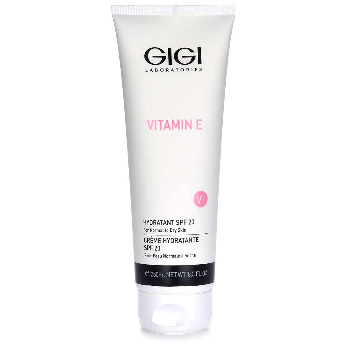 Увлажняющий крем для нормальной и сухой кожи SPF 20 / Hydratent SPF 20, Vitamin E, GiGi (Джи Джи) – 250 мл