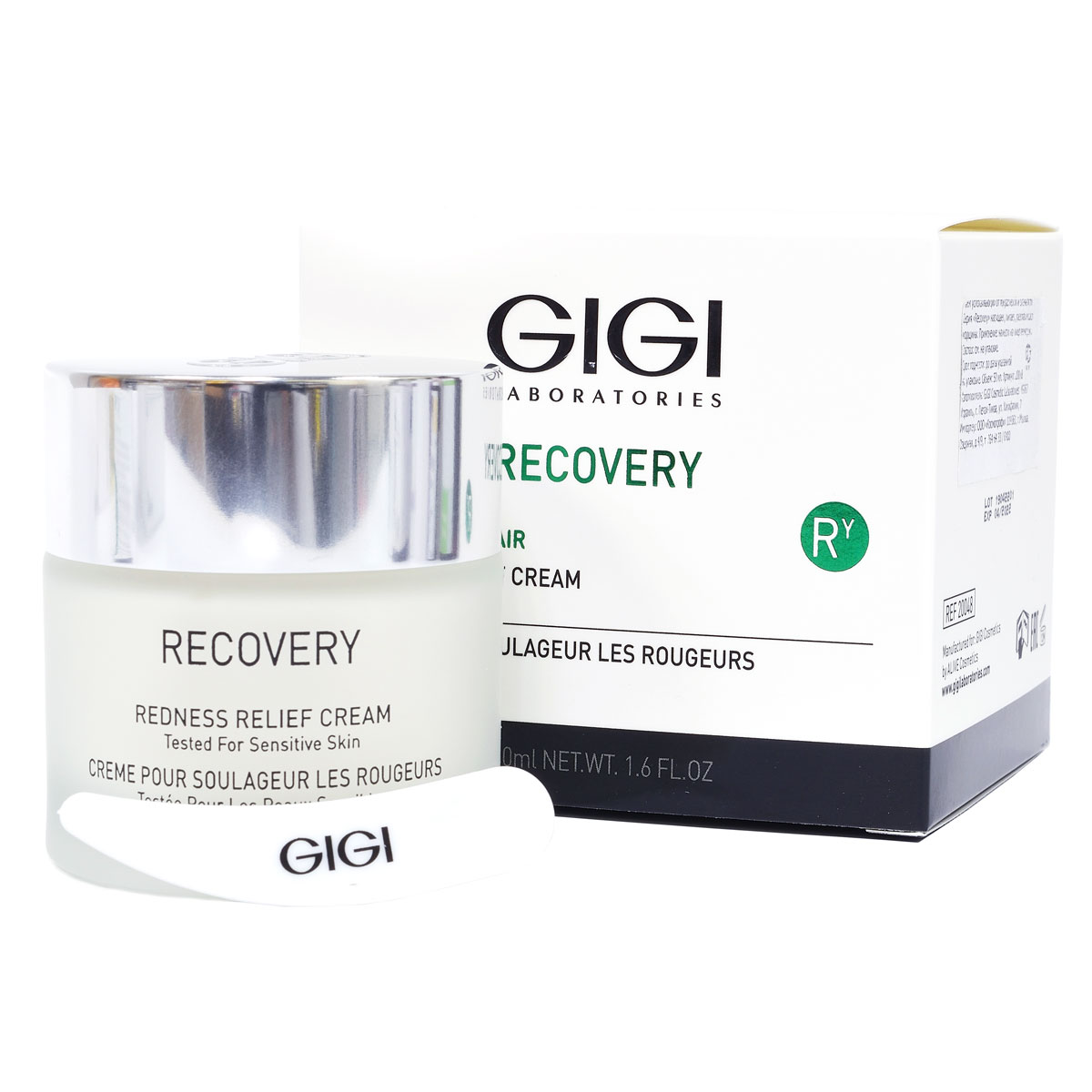 Крем успокаивающий от покраснений и отечностей / Redness Relief Cream, Recovery, GiGi (Джи Джи) – 50 мл