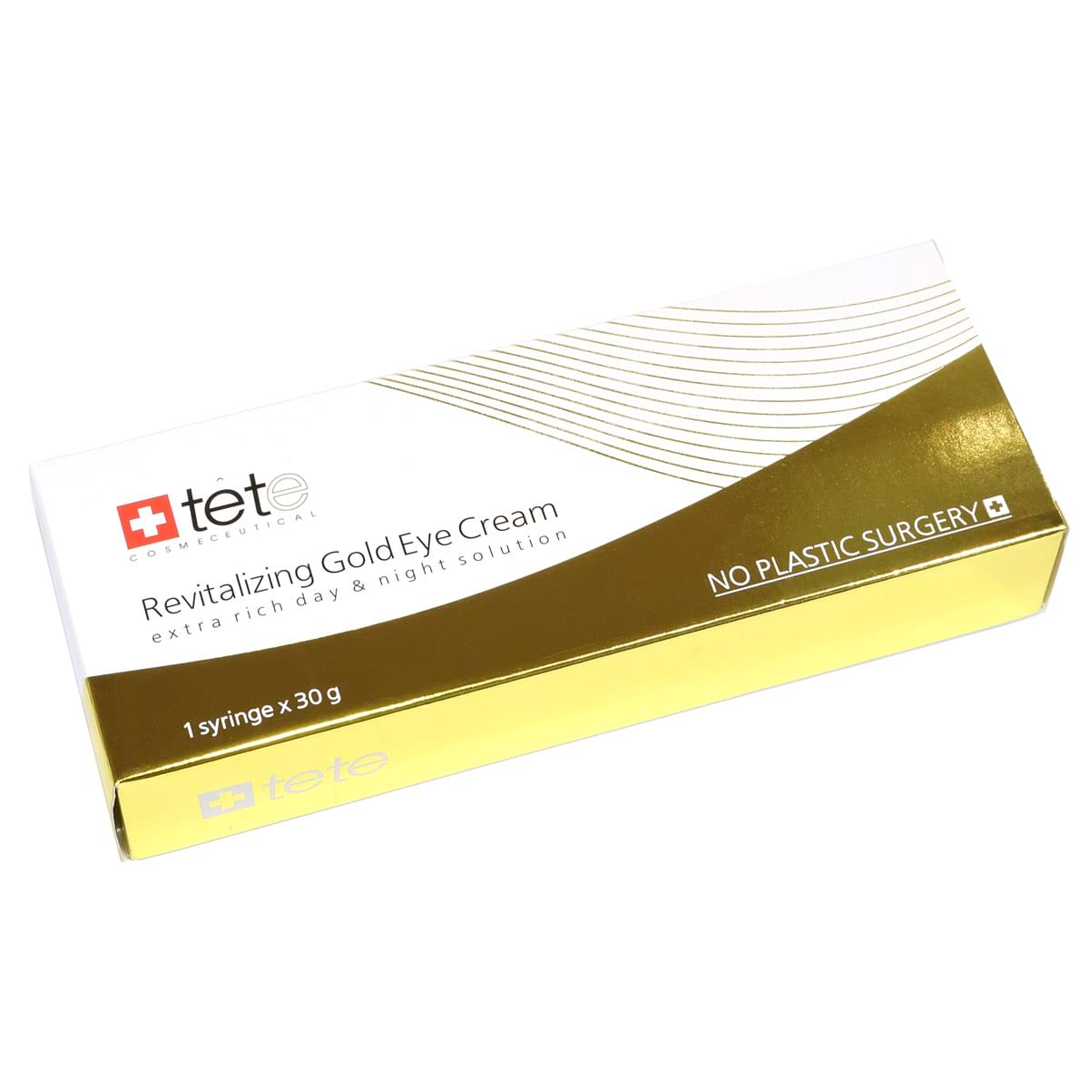 Омолаживающий крем для век с коллоидным золотом / Revitalizing Gold Eye Cream, TETе Cosmeceutical, 30 мл