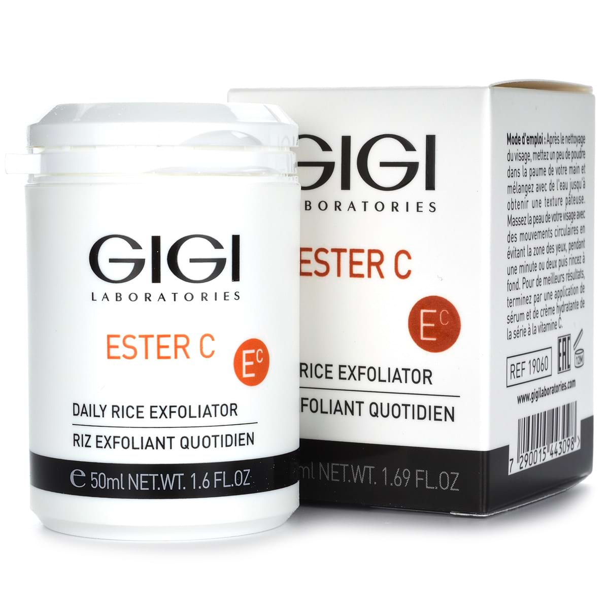 Эксфолиант для очищения и микрошлифовки кожи / Daily Rice Exfoliator, Ester C, GiGi (Джи Джи) – 50 мл