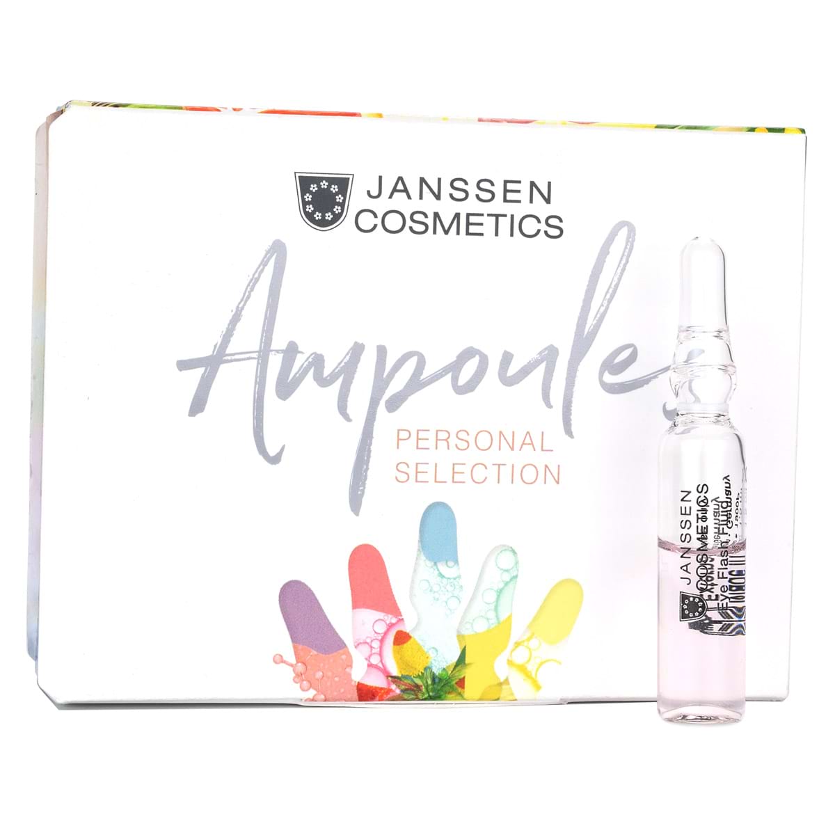 Восстанавливающая сыворотка для контура глаз / Eye Flash Fluid, Ampoules, Janssen Cosmetics (Янсен косметика), 3 х 1,5 мл