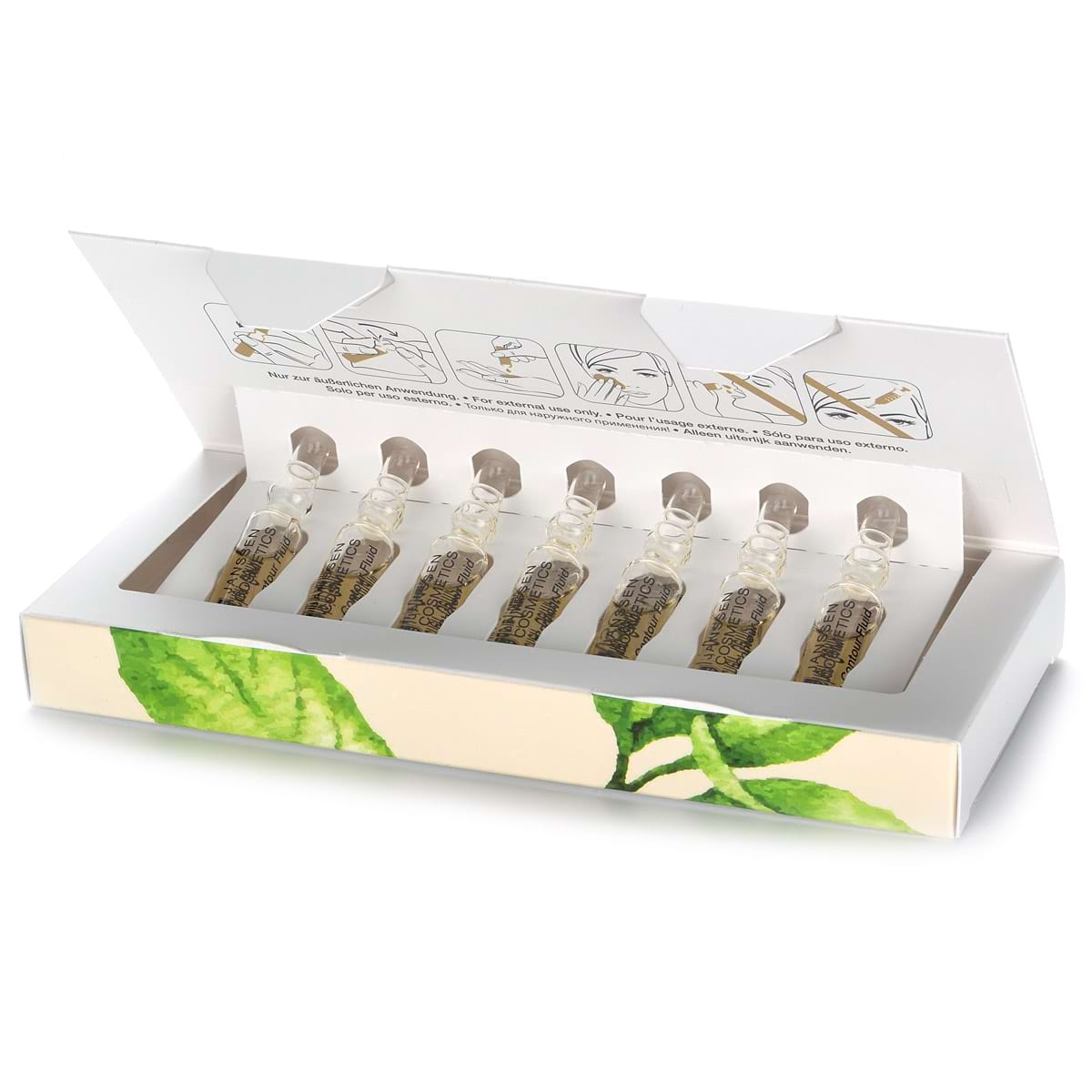 Anti-age лифтинг-сыворотка / Skin Contour Fluid, Ampoules, Janssen Cosmetics (Янсен косметика), 7 х 2 мл