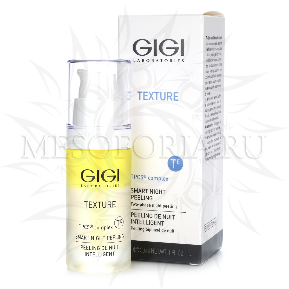 Ночной двухфазный пилинг / Smart Night Peeling, Texture, GiGi (Джи Джи) – 30 мл