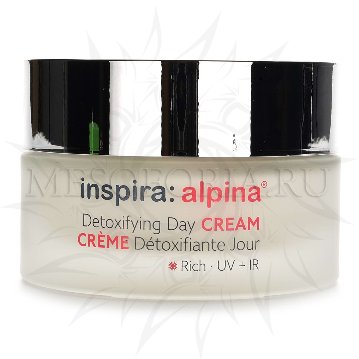 Детоксицирующий обогащенный увлажняющий дневной крем / Detoxifying Day Cream Rich, Inspira Absolue, Janssen Cosmetics (Янсен косметика), 50 мл