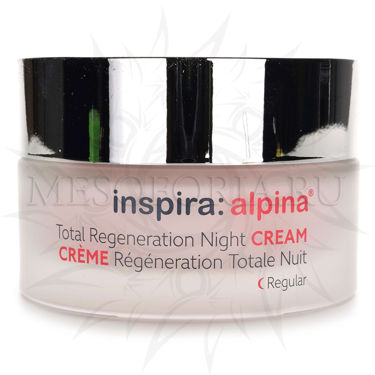 Легкий ночной регенерирующий лифтинг-крем / Total Regeneration Night Cream Regular, Inspira Absolue, Janssen Cosmetics (Янсен косметика), 50 мл