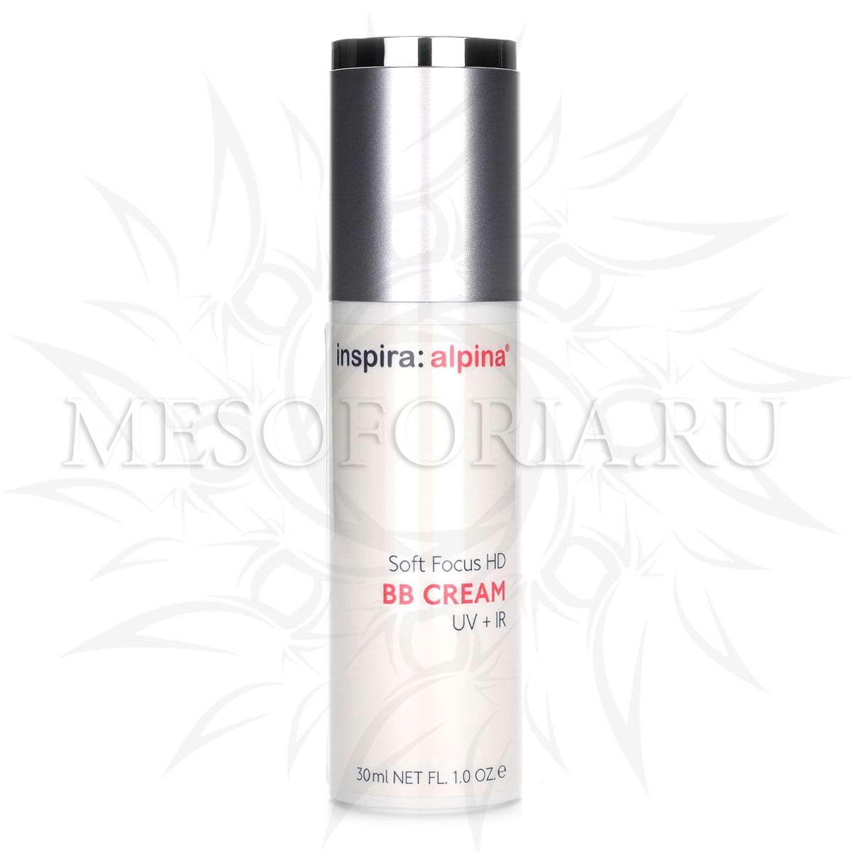 ВВ-крем, выравнивающий цвет кожи, с солнцезащитным эффектом / Soft Focus HD BB Cream, Inspira Absolue, Janssen Cosmetics (Янсен косметика), 30 мл