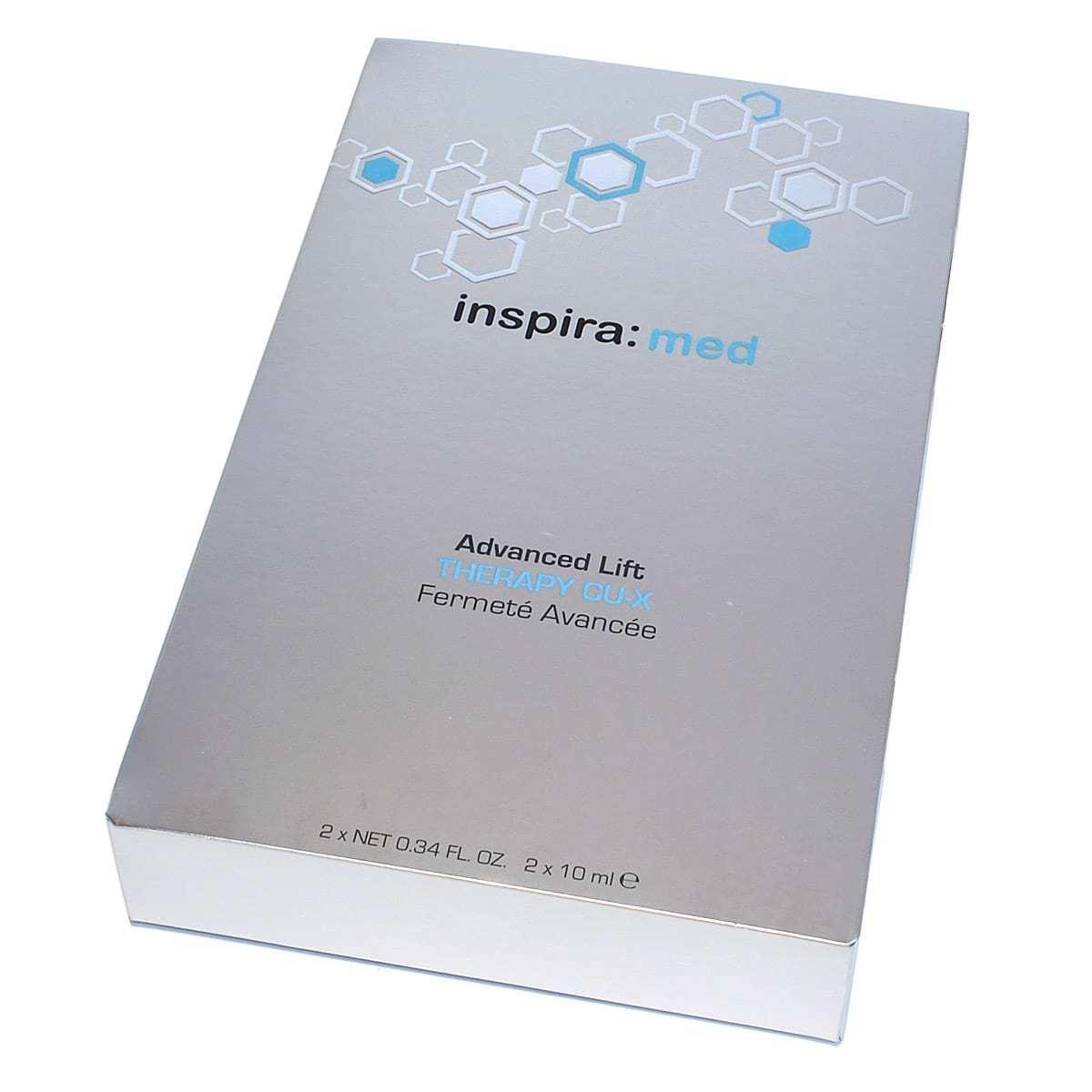Лифтинг-сыворотка с пептидами меди и витамином А / Advanced Lift Therapy CU-X, Inspira Med, Janssen Cosmetics (Янсен косметика), 2 x 10 мл