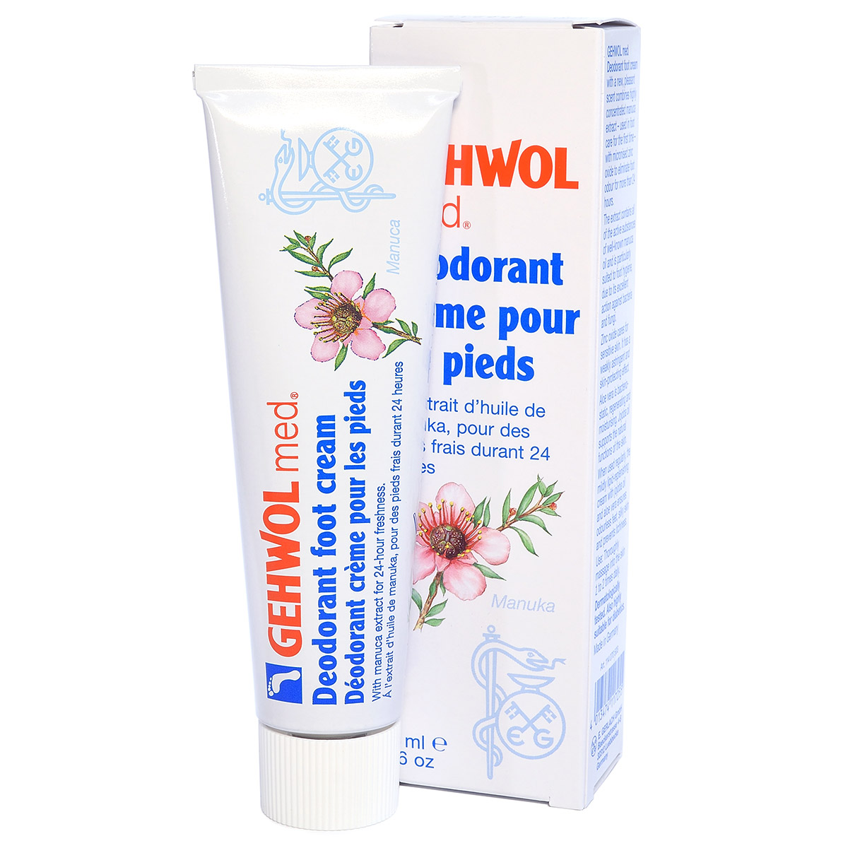 Крем-дезодорант для ног / Med Deodorant Foot Cream, Gehwol (Геволь), 75 мл