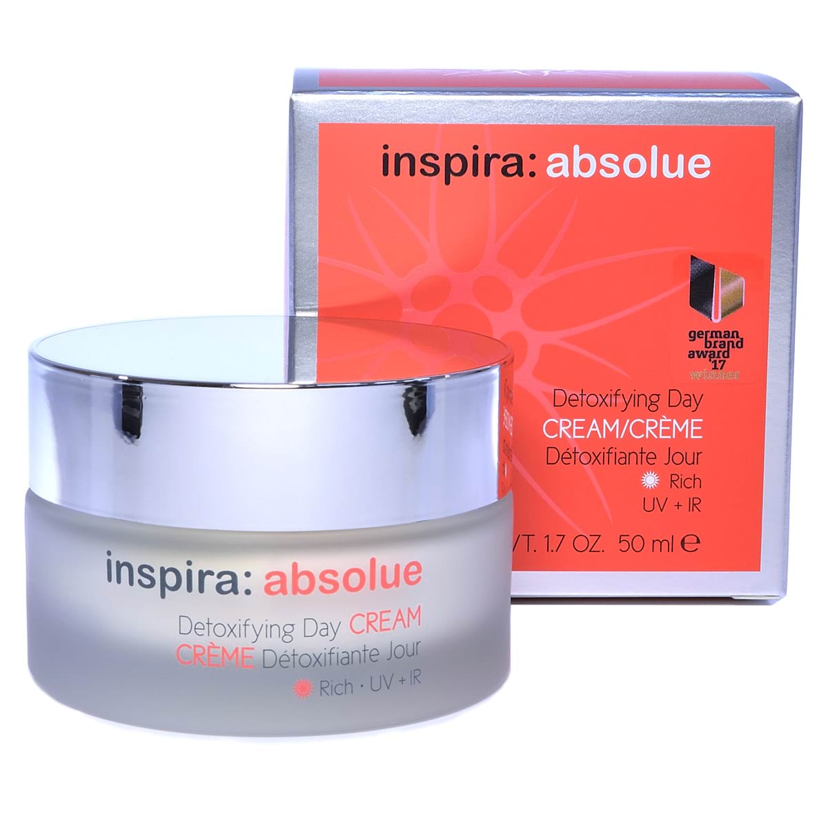 Детоксицирующий легкий увлажняющий дневной крем / Detoxifying Day Cream Regular, Inspira Absolue, Janssen Cosmetics (Янсен косметика), 50 мл
