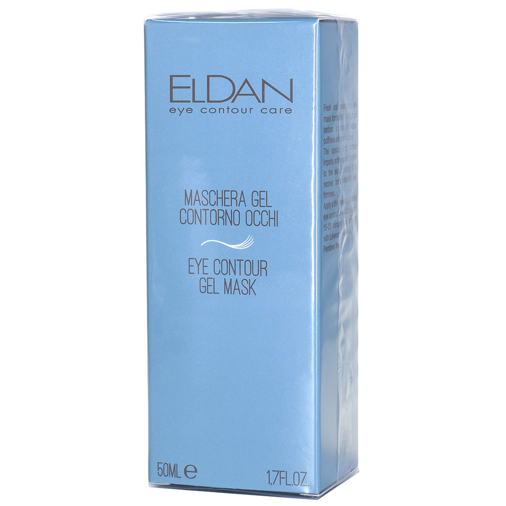 Гель-маска для глазного контура / Eye Contour Gel Mask, Eye Contour Care, Eldan Cosmetics (Элдан косметика), 50 мл