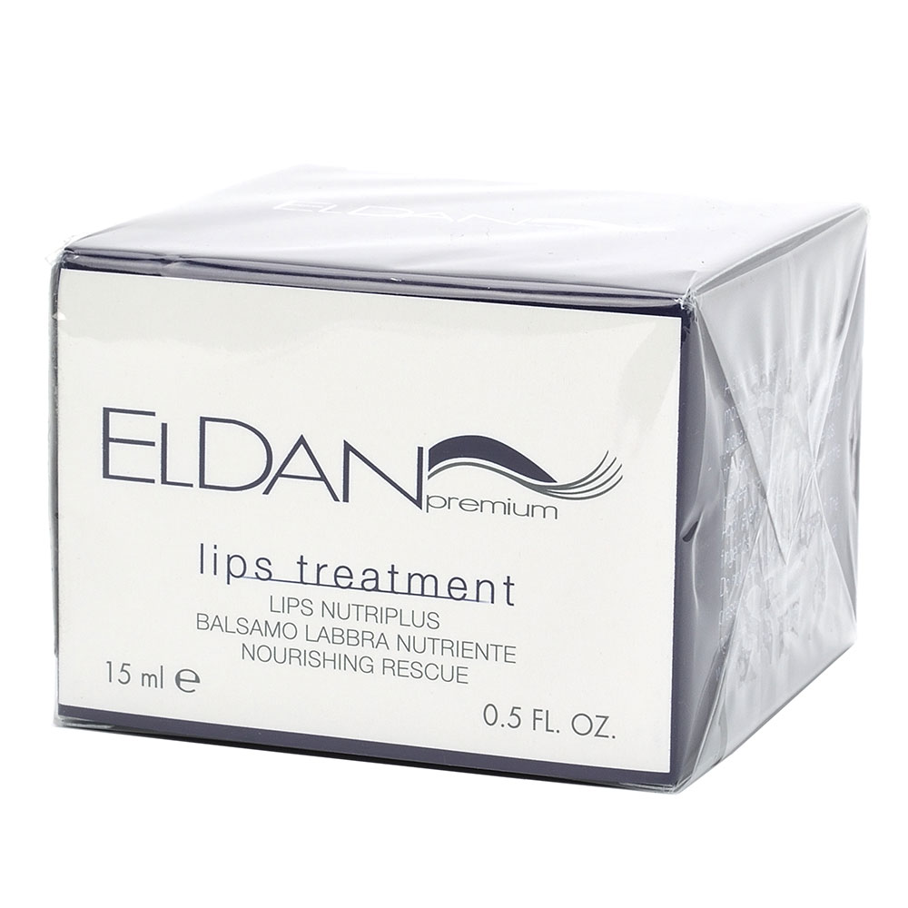 Питательный бальзам для губ / Lips Nutriplus, Lips Treatment, Premium, Eldan Cosmetics (Элдан косметика), 15 мл