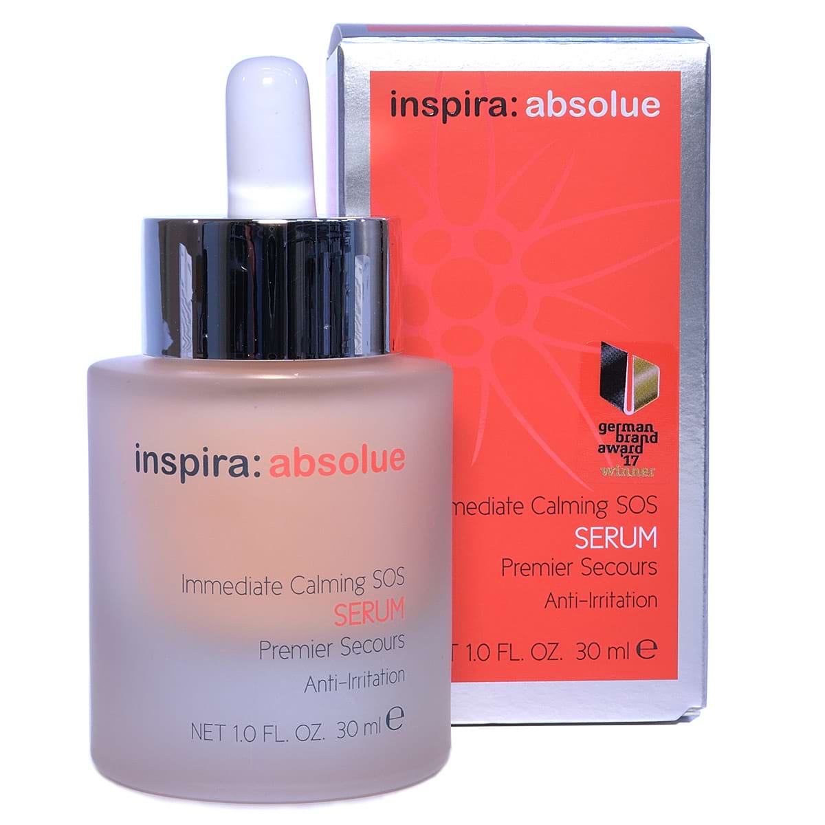Мгновенно успокаивающая, регенерирующая сыворотка / Immediate Calming SOS Serum, Inspira Absolue, Janssen Cosmetics (Янсен косметика), 30 мл