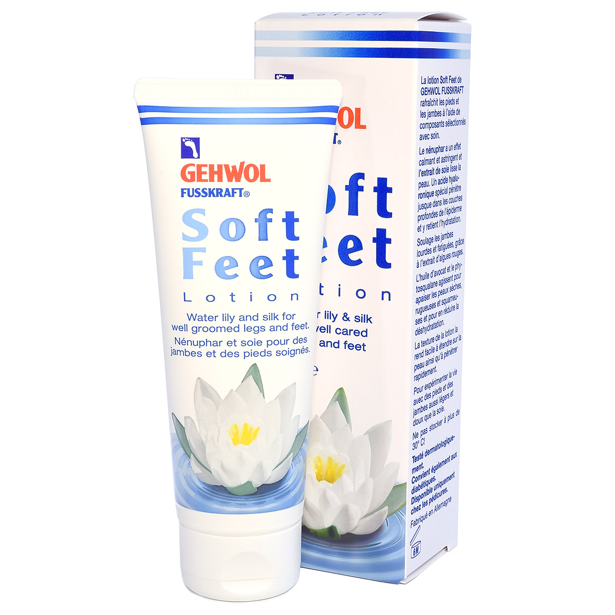 Лосьон «Водяная лилия и шелк» / Fusskraft Soft Feet Lotion, Gehwol (Геволь), 125 мл