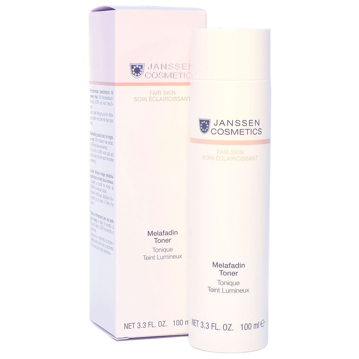 Осветляющий тоник / Melafadin Toner, Fair Skin, Janssen Cosmetics (Янсен косметика), 100 мл