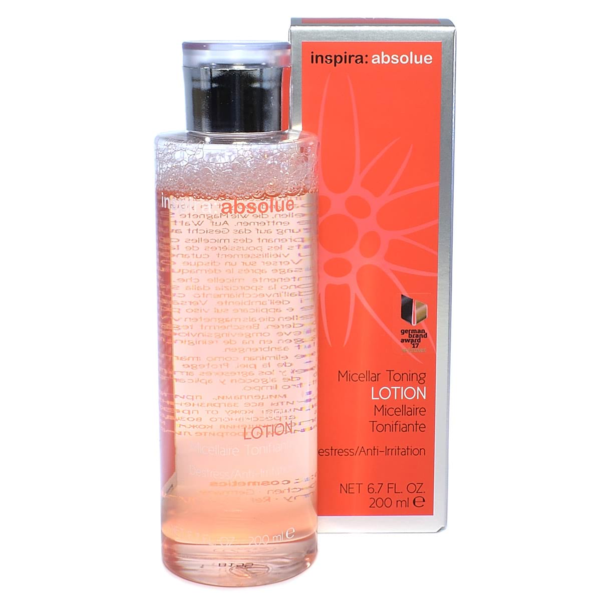 Мицеллярный тонизирующий лосьон / Micellar Toning Lotion, Inspira Absolue, Janssen Cosmetics (Янсен косметика), 200 мл