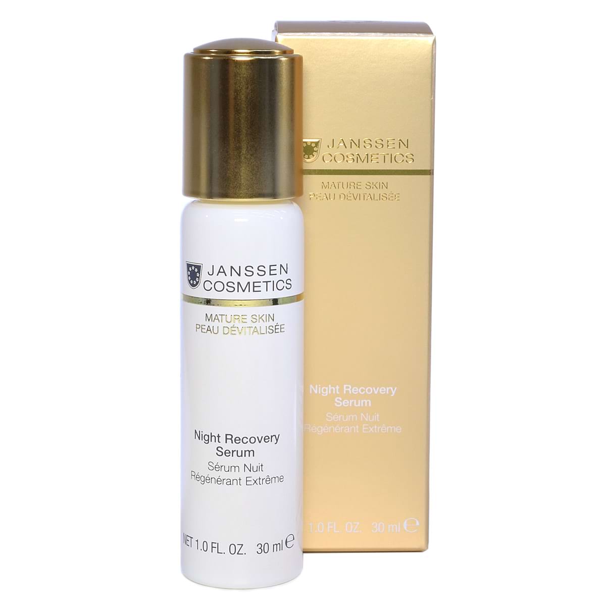 Anti-age ночная восстанавливающая сыворотка / Night Recovery Serum, Janssen Cosmetics (Янсен косметика), 30 мл