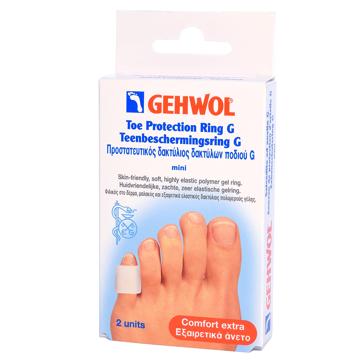 Гель-кольцо G, мини (18 мм.) / Toe Protection Ring G mini, Gehwol (Геволь), 2 шт