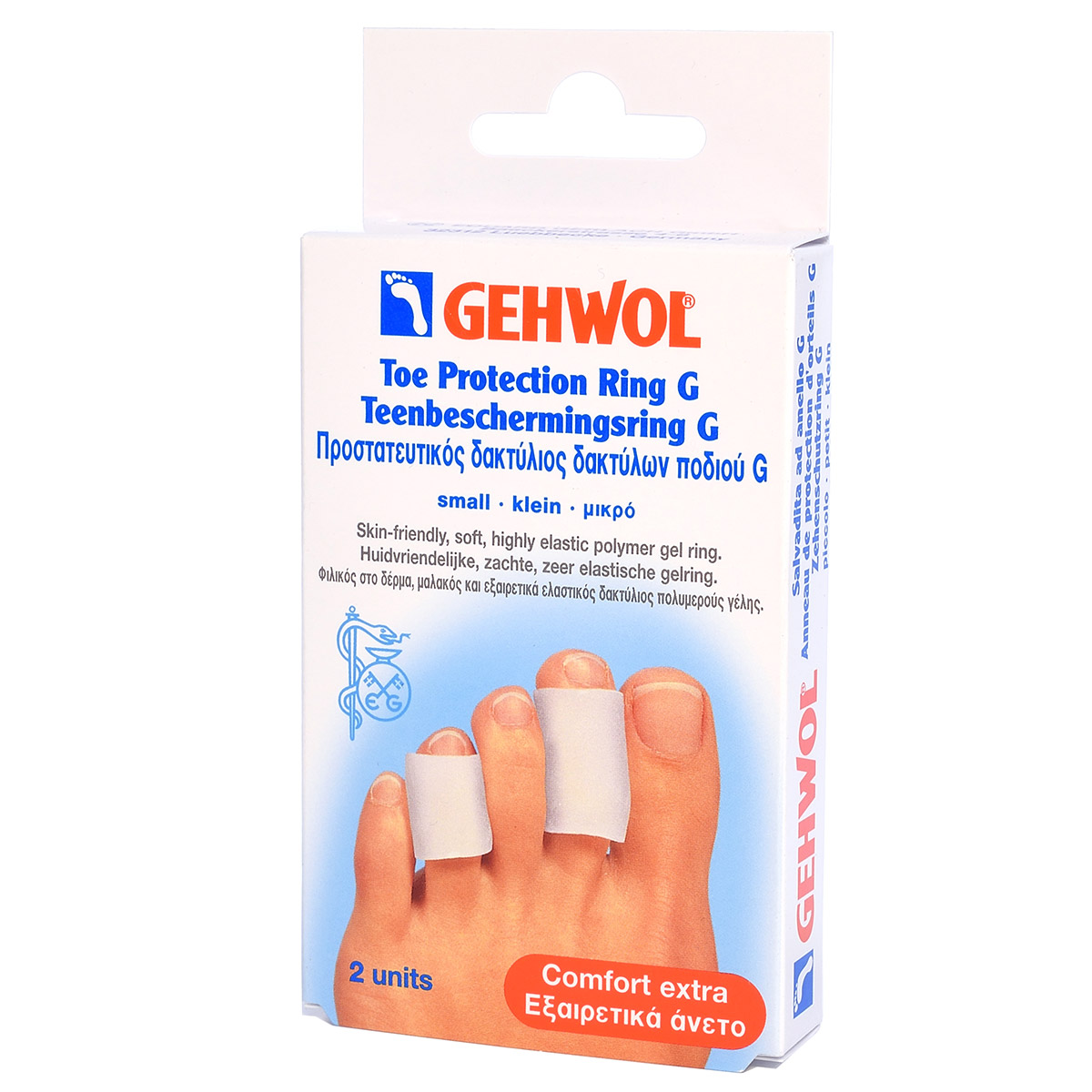 Гель-кольцо G, маленькое (25 мм.) / Toe Protection Ring G small, Gehwol (Геволь), 2 шт