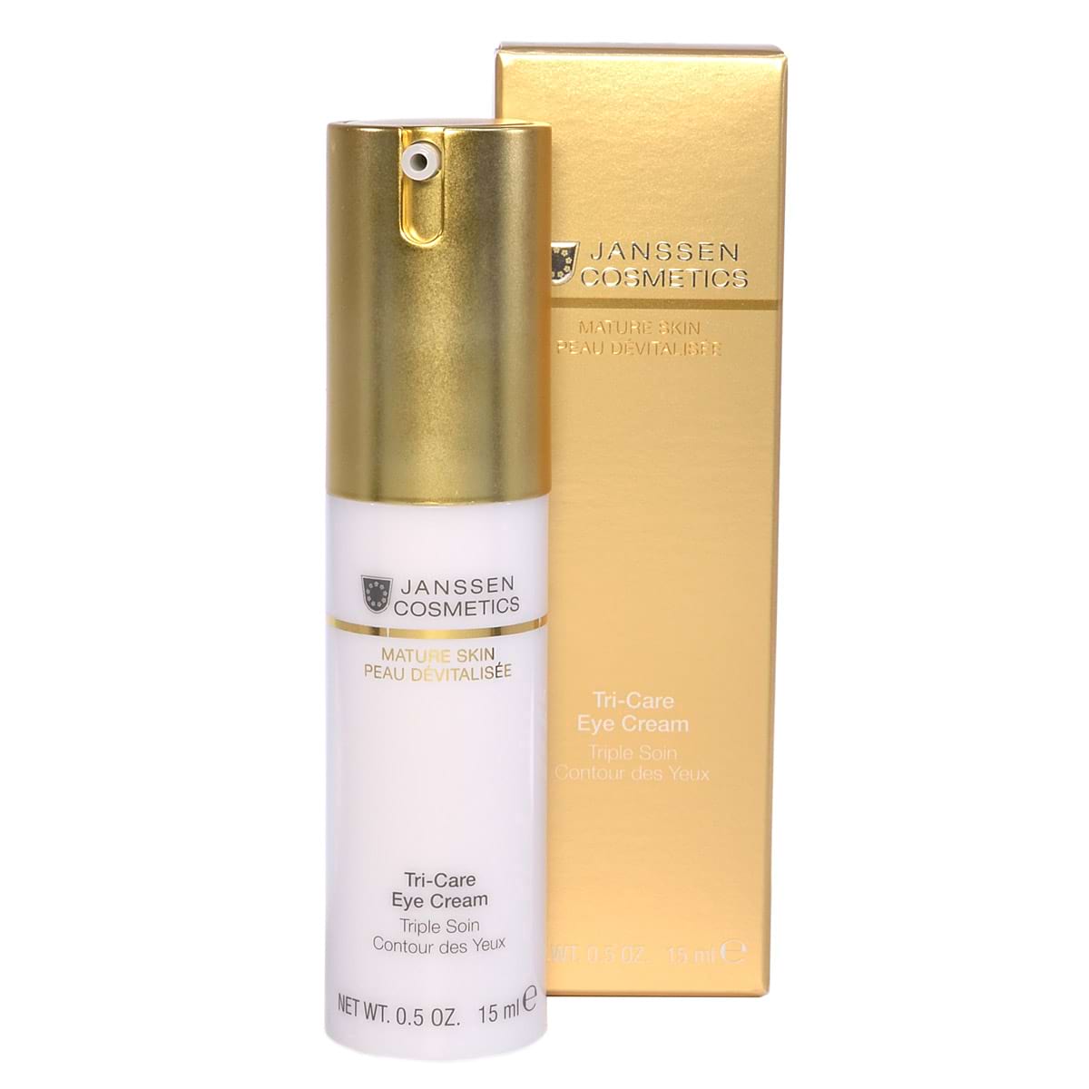 Омолаживающий укрепляющий крем для контура глаз / Tri-Care Eye Cream, Janssen Cosmetics (Янсен косметика), 15 мл