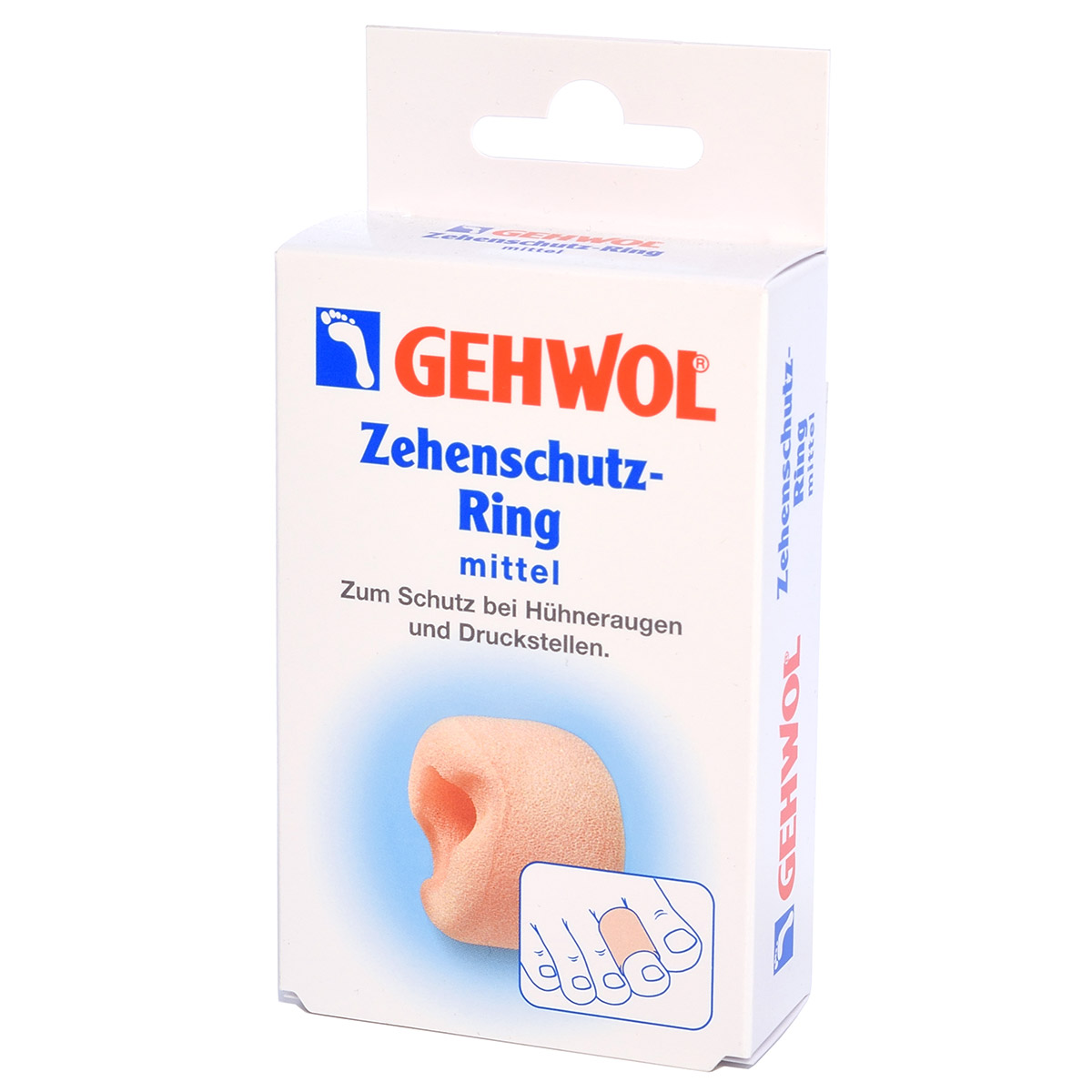 Кольца для пальцев защитные большие / Zehenschutz-Ring mittel, Gehwol (Геволь), 2 шт