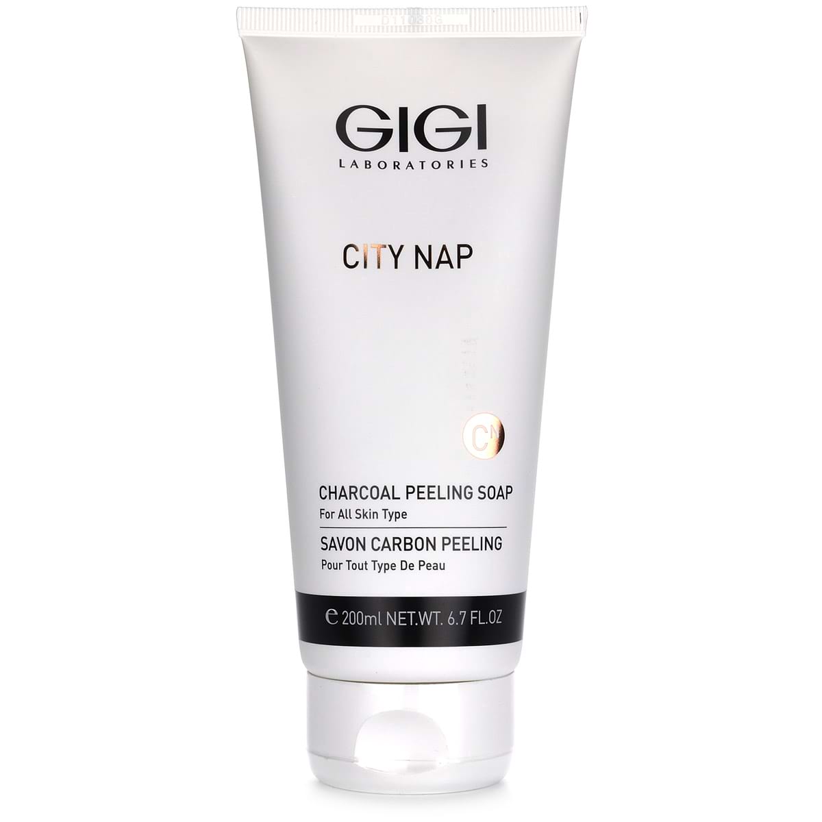 Мыло жидкое для лица / Charcoal Peeling Soap, City NAP, GiGi (Джи Джи) – 200 мл