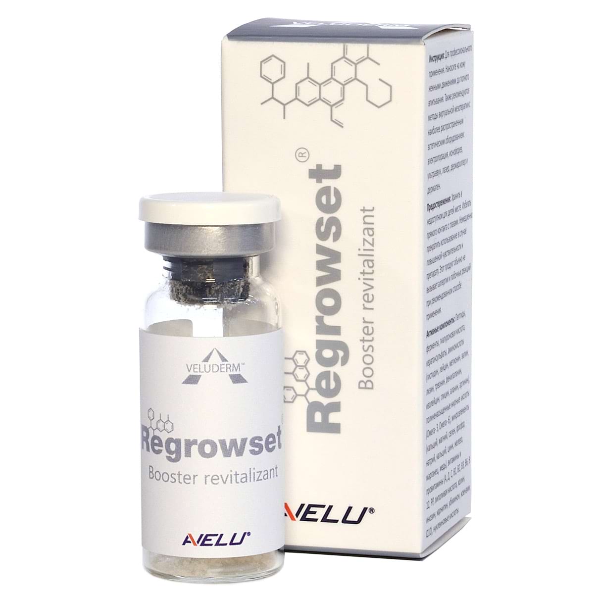 Veluderm (Велюдерм) Regrowset (омоложение, отбеливание), 5 мл