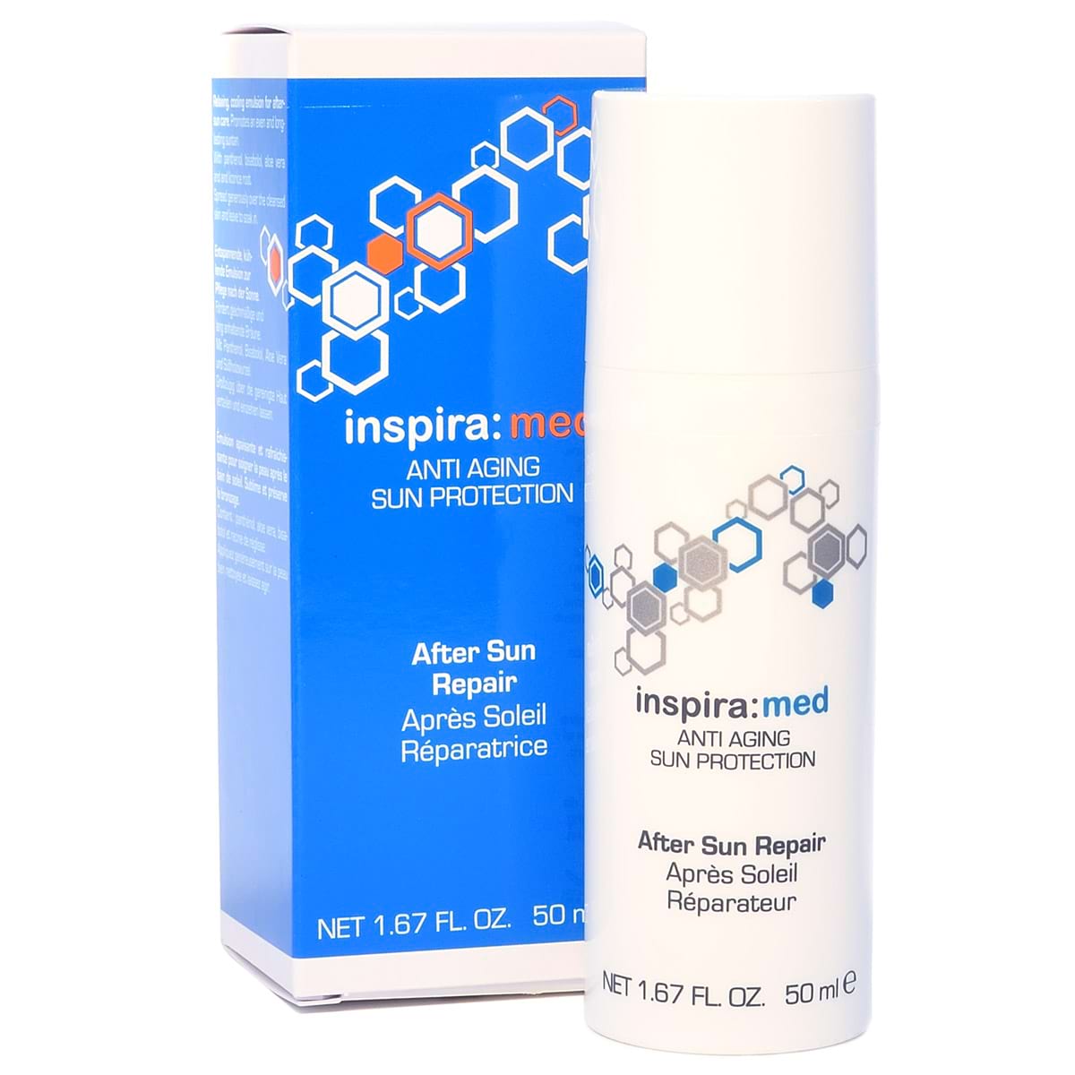 Восстанавливающей лосьон после загара / After Sun Repair Lotion, Inspira Med, Janssen Cosmetics (Янсен косметика), 50 мл