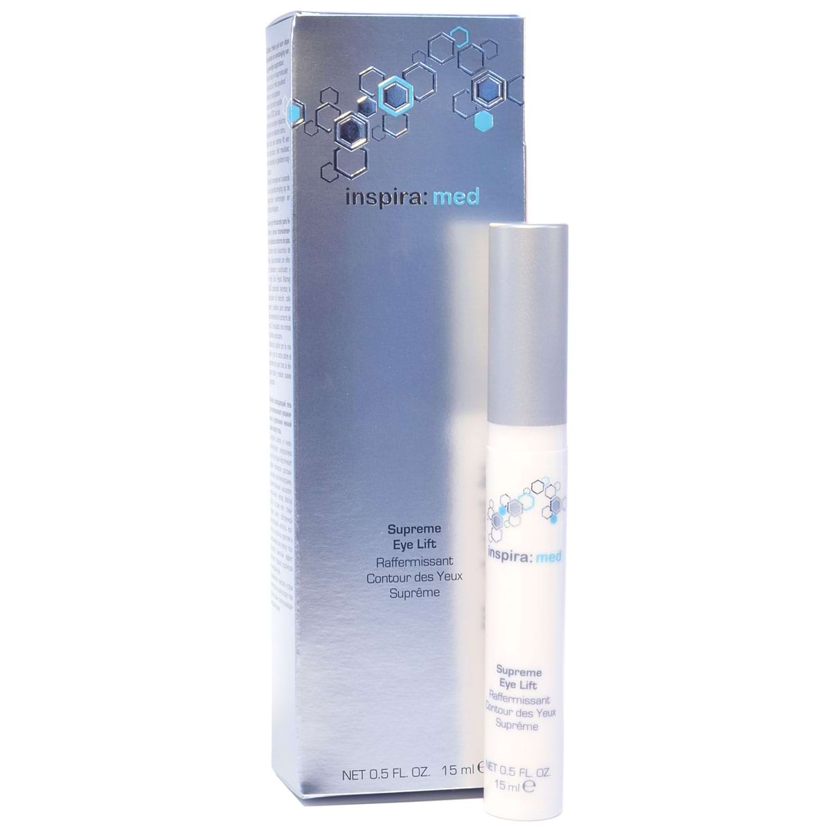 Легкий охлаждающий лифтинг гель для кожи вокруг глаз / Supreme Eye Lift, Inspira Med, Janssen Cosmetics (Янсен косметика), 15 мл