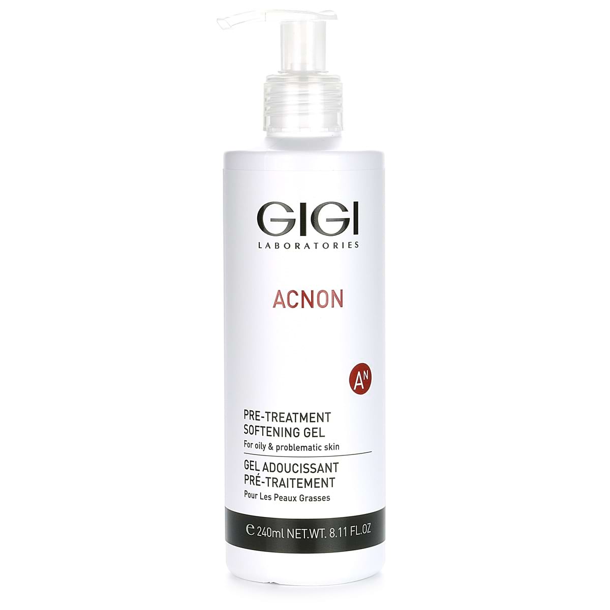Гель размягчающий / Pre-Treatment Softening Gel, Acnon, GiGi (Джи Джи) – 240 мл