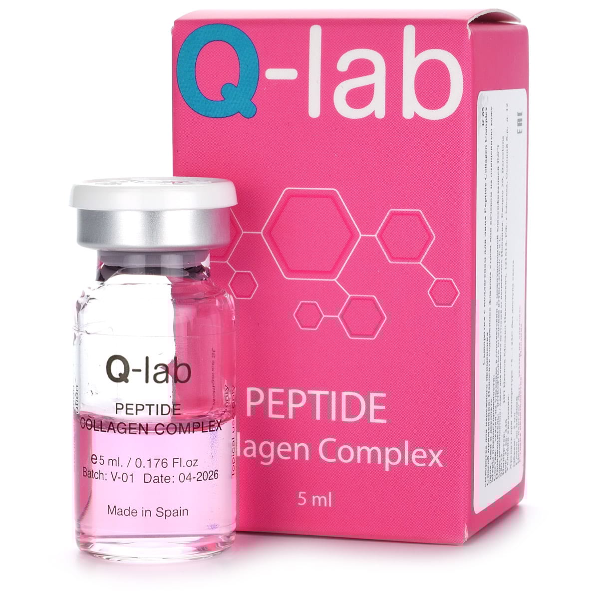 Пептидный коктейль с коллагеном / Peptide Collagen Complex, Q-Lab – 5 мл