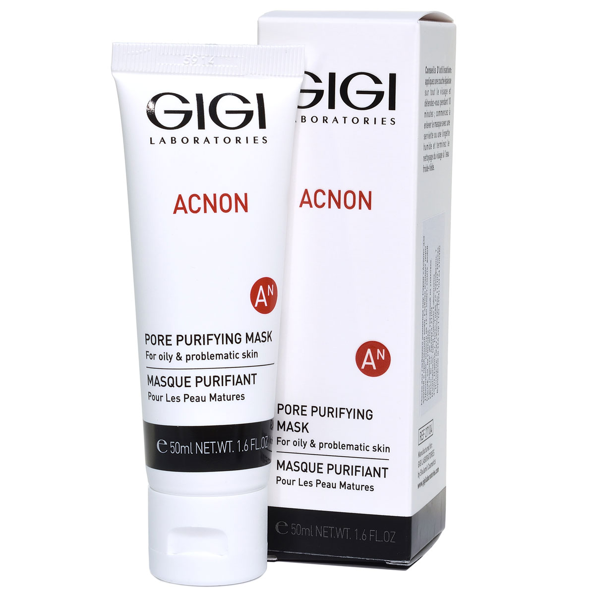 Маска для глубокого очищения пор / Pore Purifying Mask, Acnon, GiGi (Джи Джи) – 50 мл