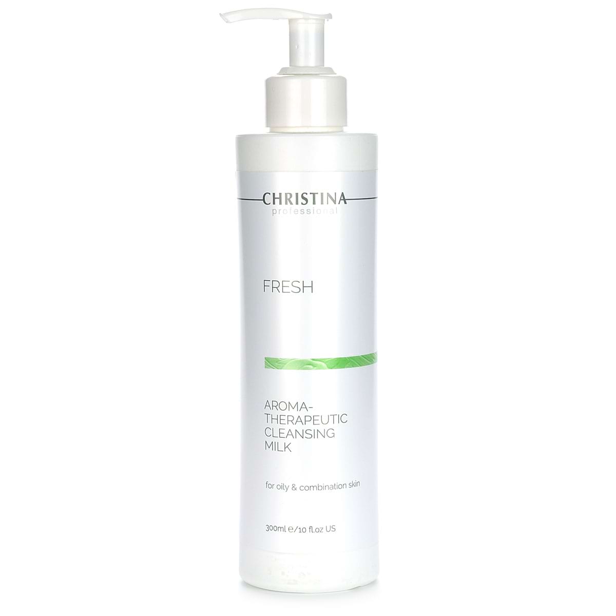 Ароматерапевтическое очищающее молочко для жирной кожи / Aroma Therapeutic Cleansing Milk for oily skin, Fresh, Christina (Кристина) – 300 мл