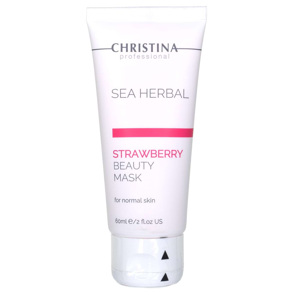 Маска красоты на основе морских трав для нормальной кожи «Клубника» / Sea Herbal Beauty Mask Strawberry For Normal Skin, Christina (Кристина) – 60 мл