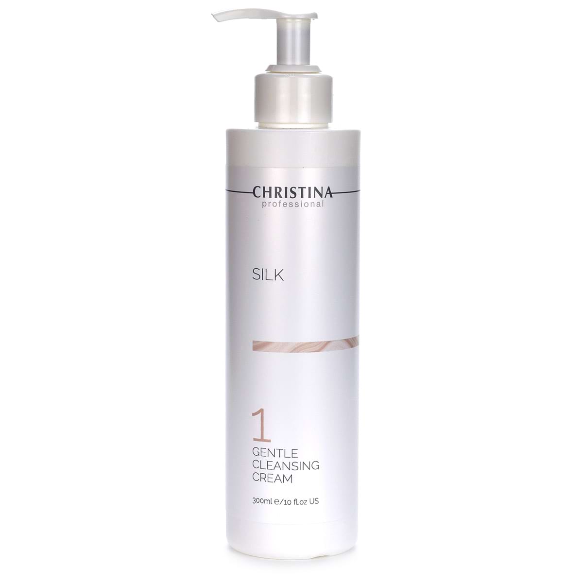 Мягкий очищающий крем (шаг 1) / Gentle Cleansing Cream, Silk, Christina (Кристина) – 300 мл