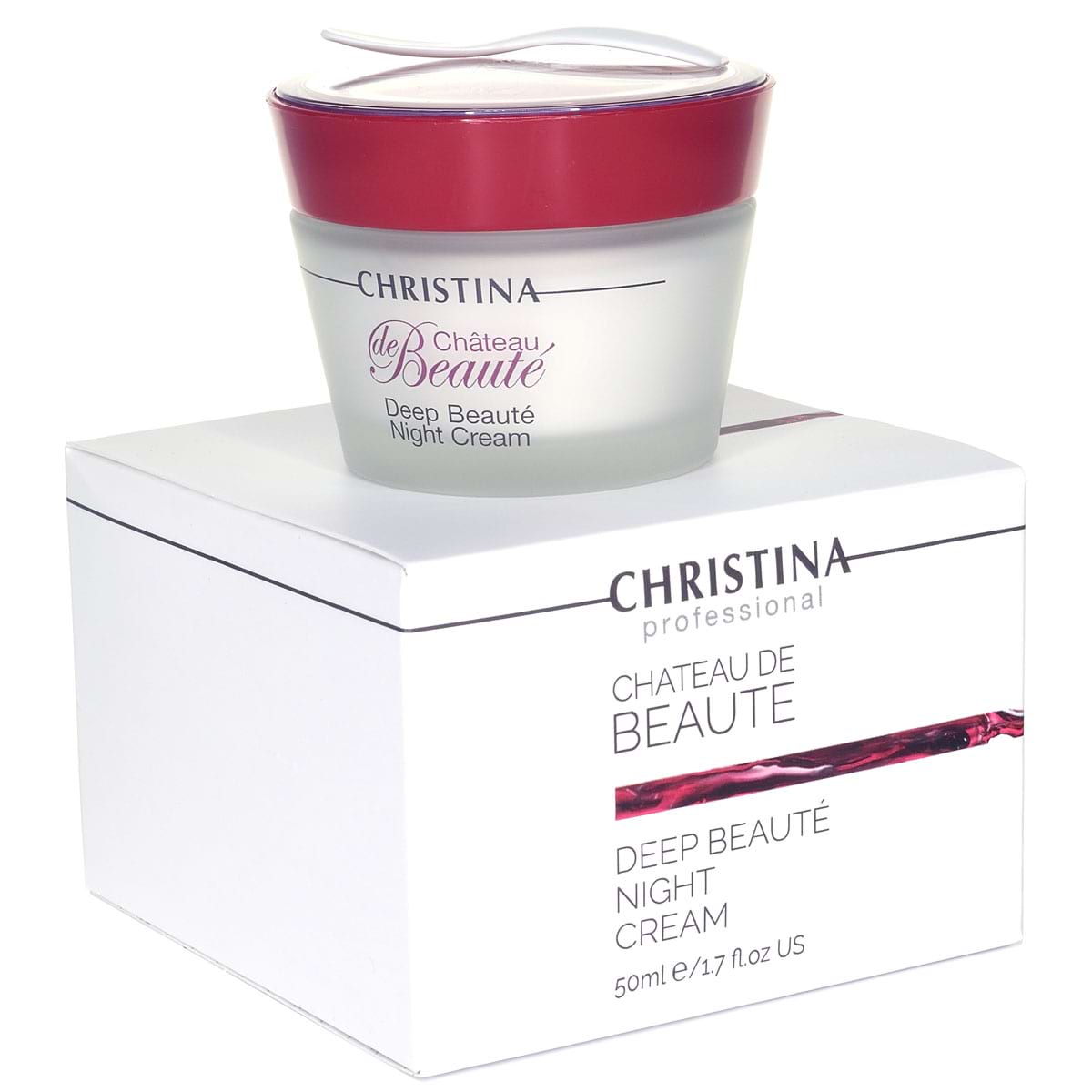 Интенсивный обновляющий ночной крем / Deep Beaute Night Cream, Chateau De Beaute, Christina (Кристина) – 50 мл